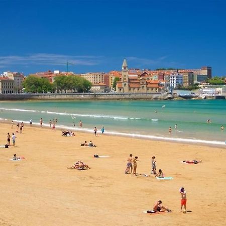 Apartamento Viendo Montanas A 700M De La Playa Gijón Exterior foto